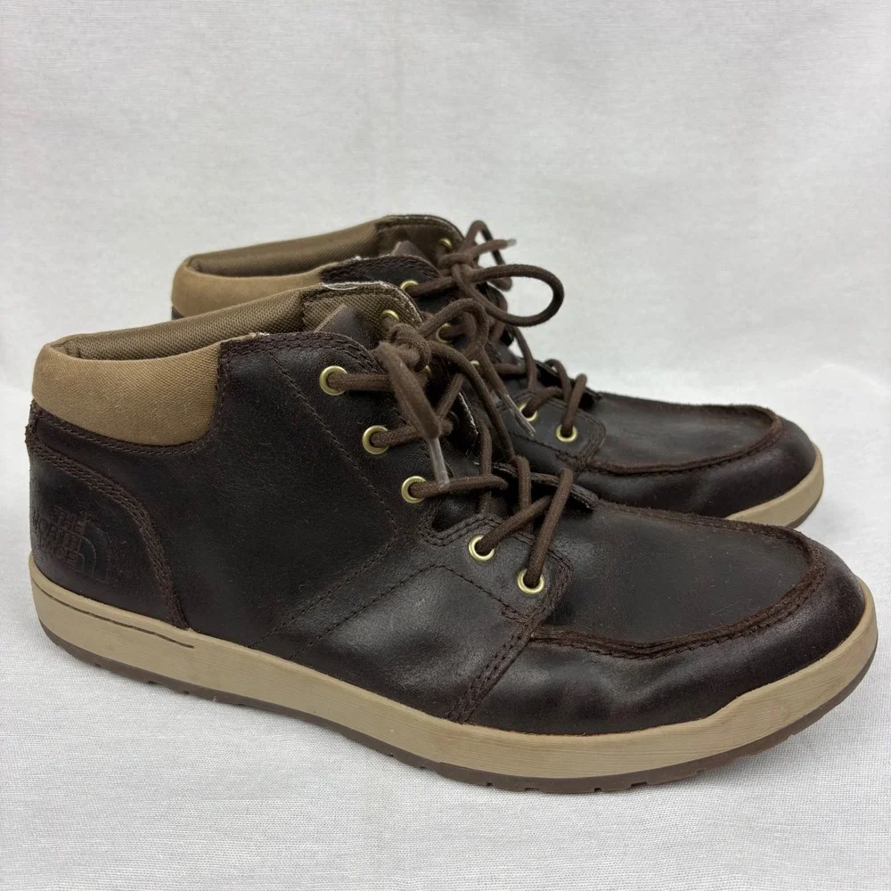 The North Face Ballard Evo Mens Chukka Boot Size‎ 11 Brown Lace Up Hiking Boot